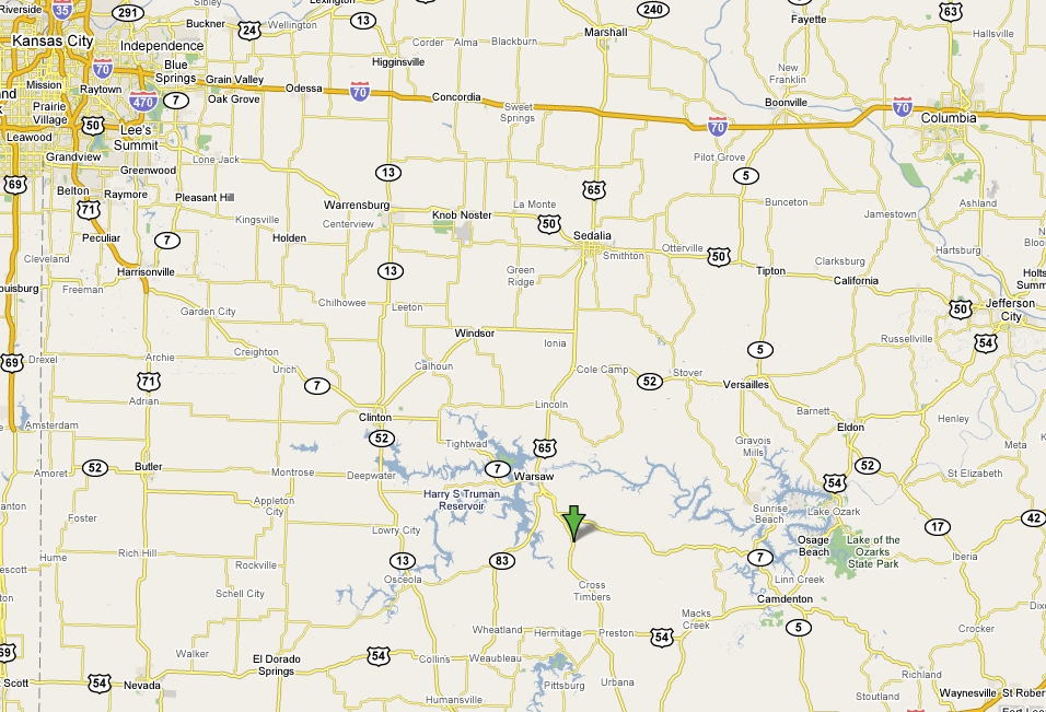 Raymond D. Shasteen Genealogy MAPS — NELSON RESEARCH